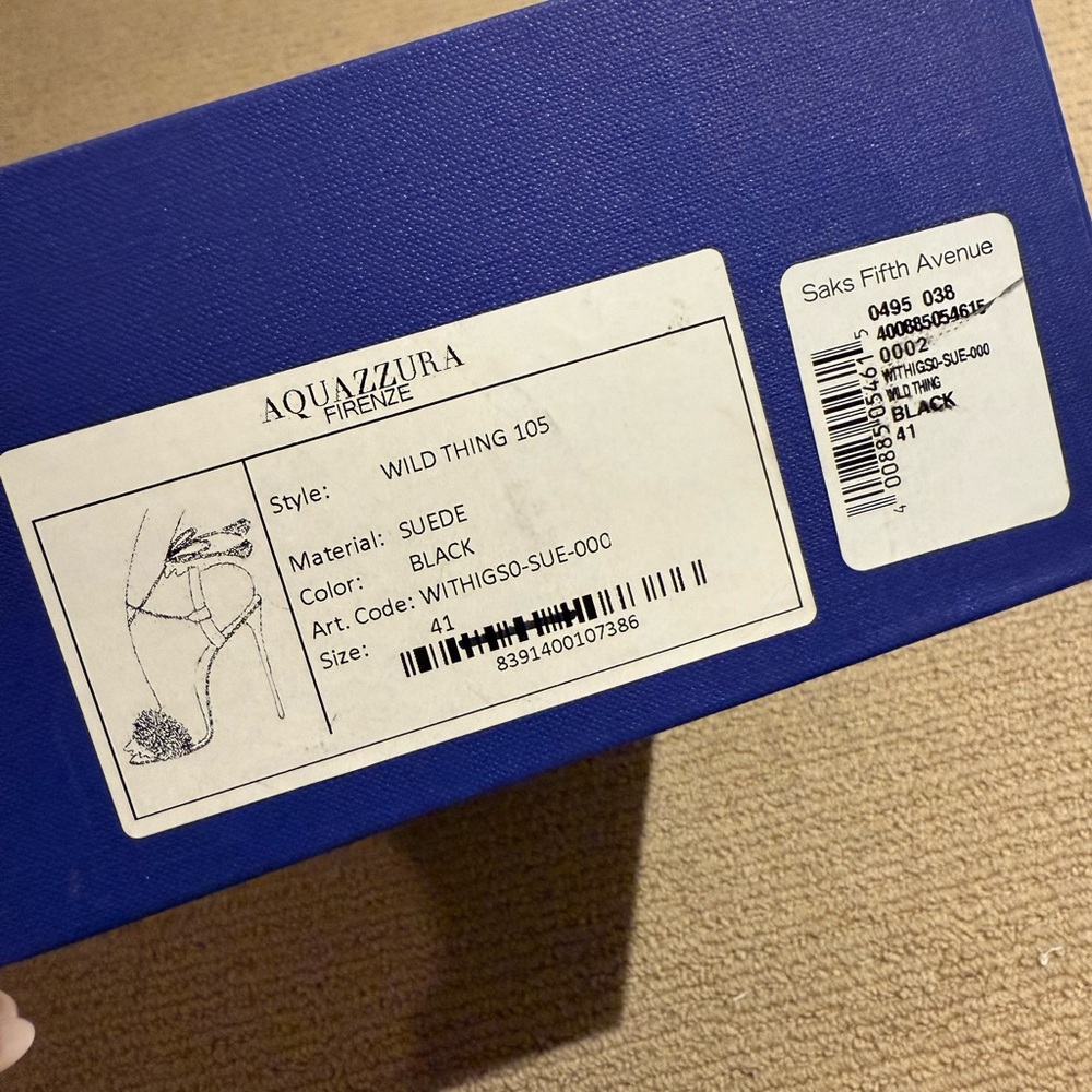 Aquazzura Wild Thing Sandals - Picture 8 of 9